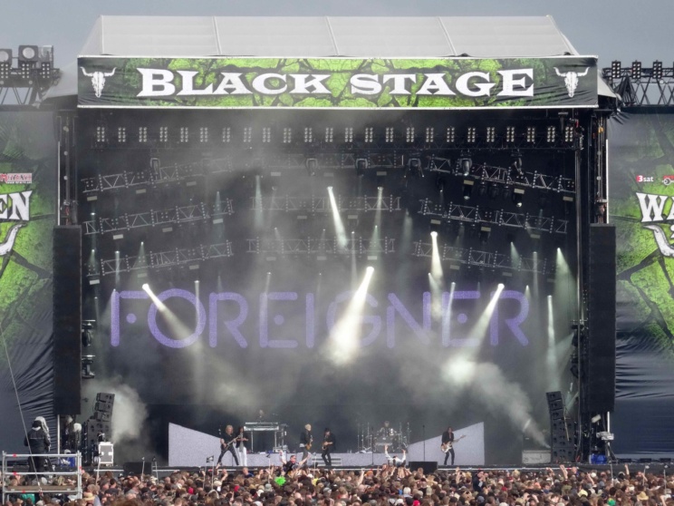 Foreigner auf der Black Stage